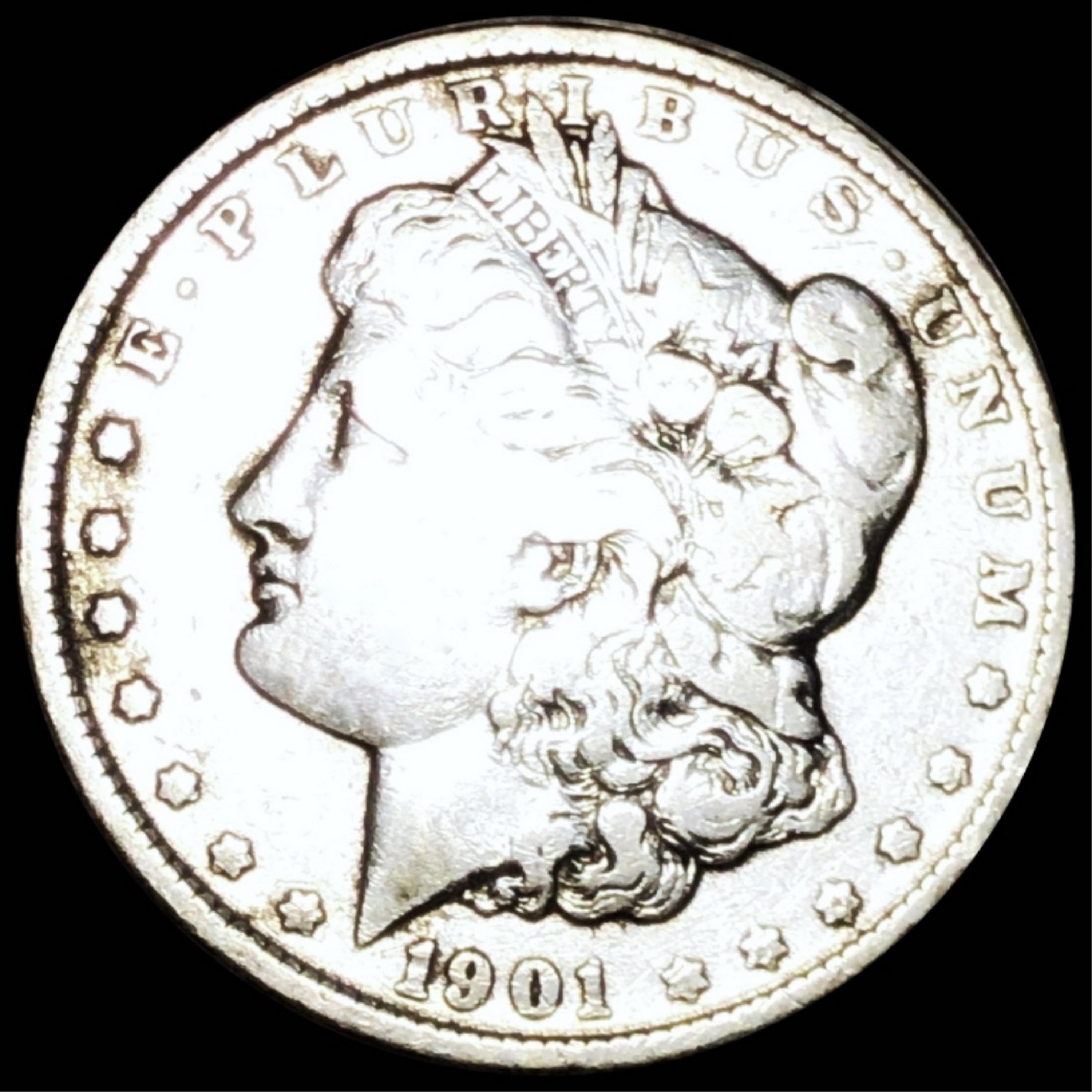 1901 Morgan Silver Dollar LIGHTLY CIRCULATED