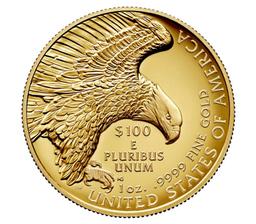 2019-W Liberty High Relief Gold Coin UNC 1Oz