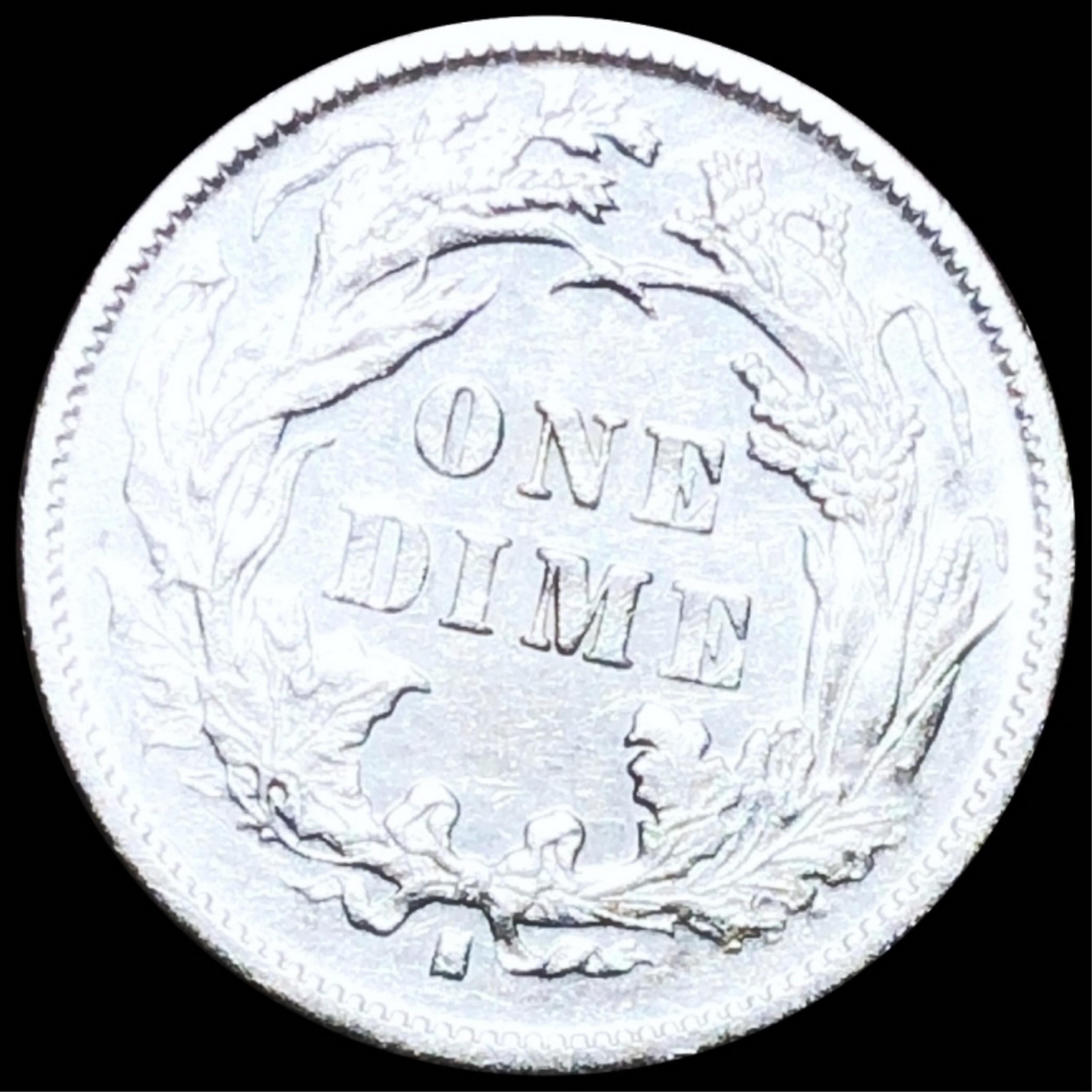 1877-S Seated Liberty Silver Dime UNCIRCULATED
