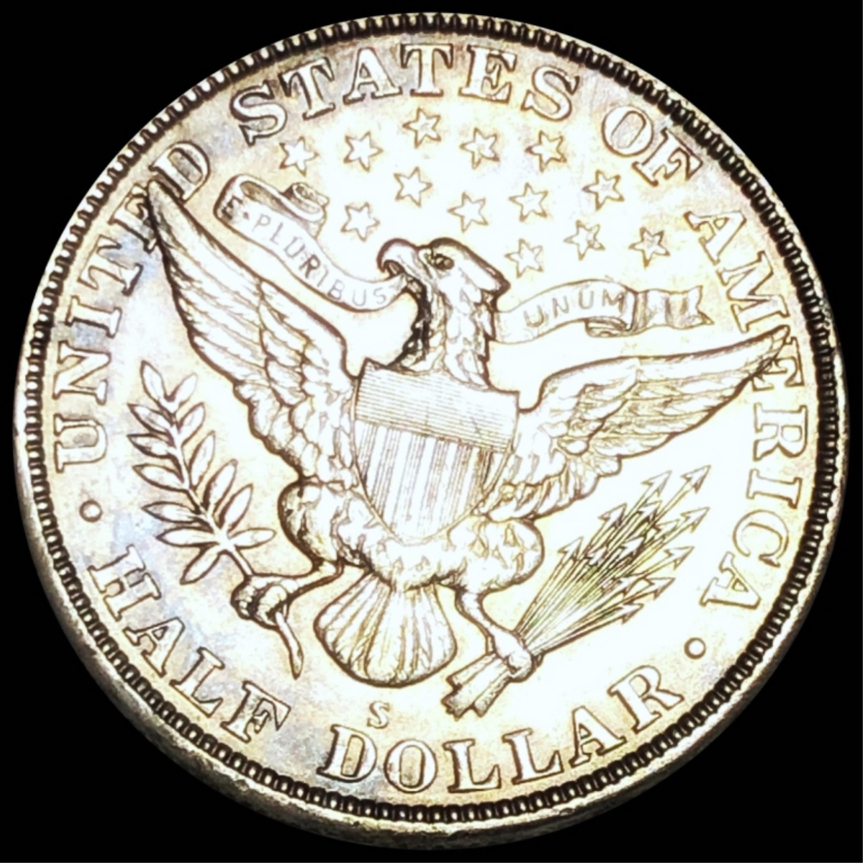 1915-S Barber Half Dollar CLOSELY UNC