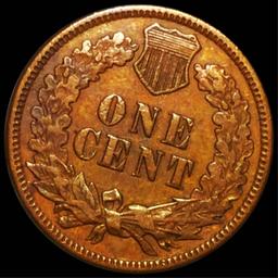 1874 Indian Head Penny ABOUT UNCIRCULATED