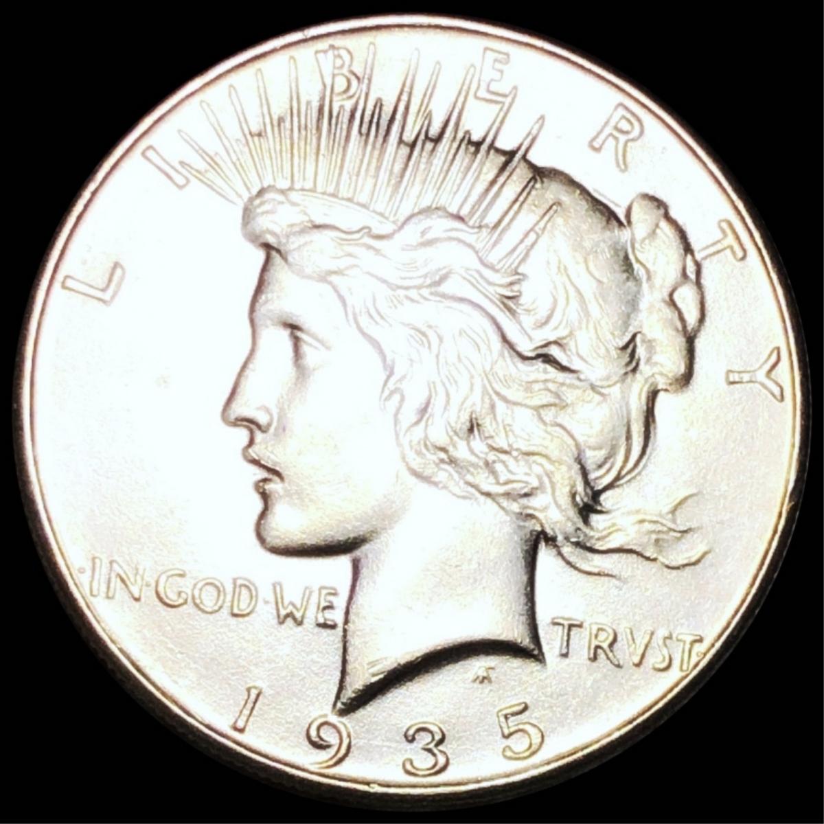 1935 Silver Peace Dollar UNCIRCULATED