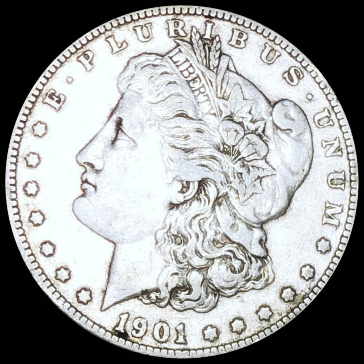 1901-S Morgan Silver Dollar LIGHTLY CIRCULATED