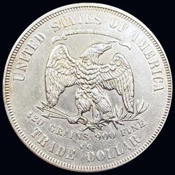 1874-CC Silver Trade Dollar UNCIRCULATED