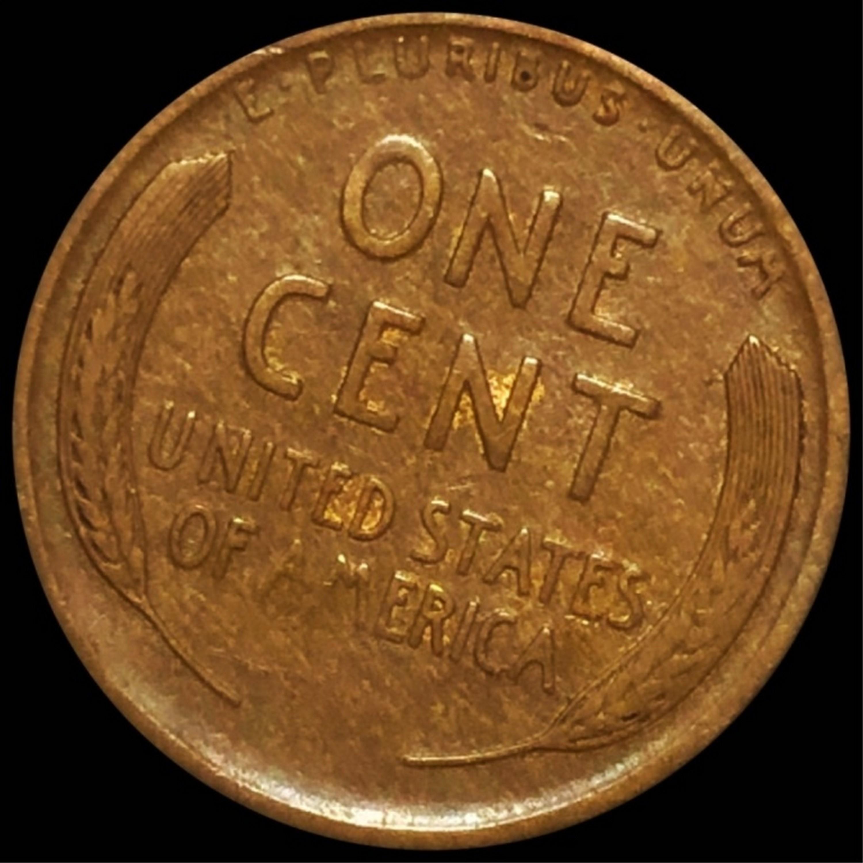 1909-S Lincoln Wheat Penny LIGHT CIRC