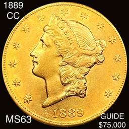 1899-CC $20 Gold Eagle CHOICE BU