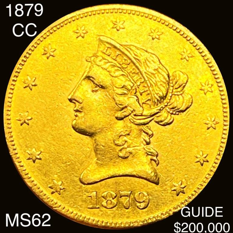 1879-CC $10 Gold Eagle UNCIRCULATED