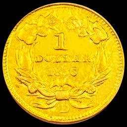 1856-D Rare Gold Dollar UNCIRCULATED