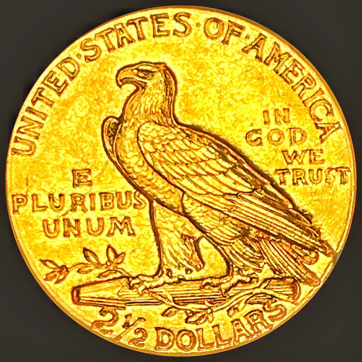 1913 $2.50 Gold Quarter Eagle UNCIRCULATED