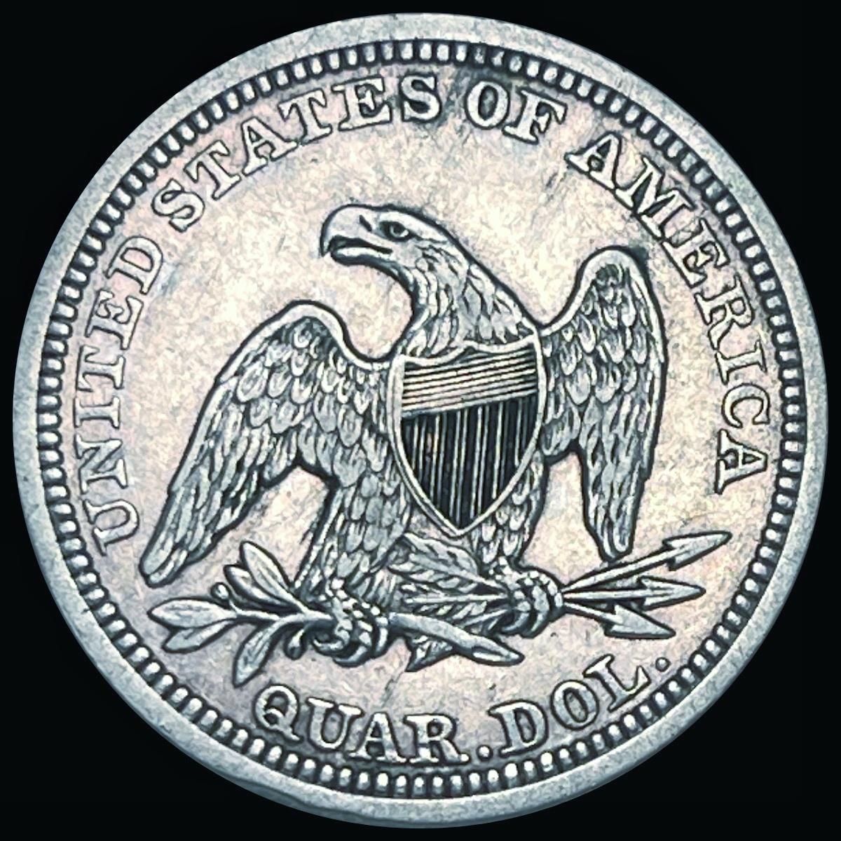 1856 Seated Liberty Quarter CLOSELY UNCIRCULATED