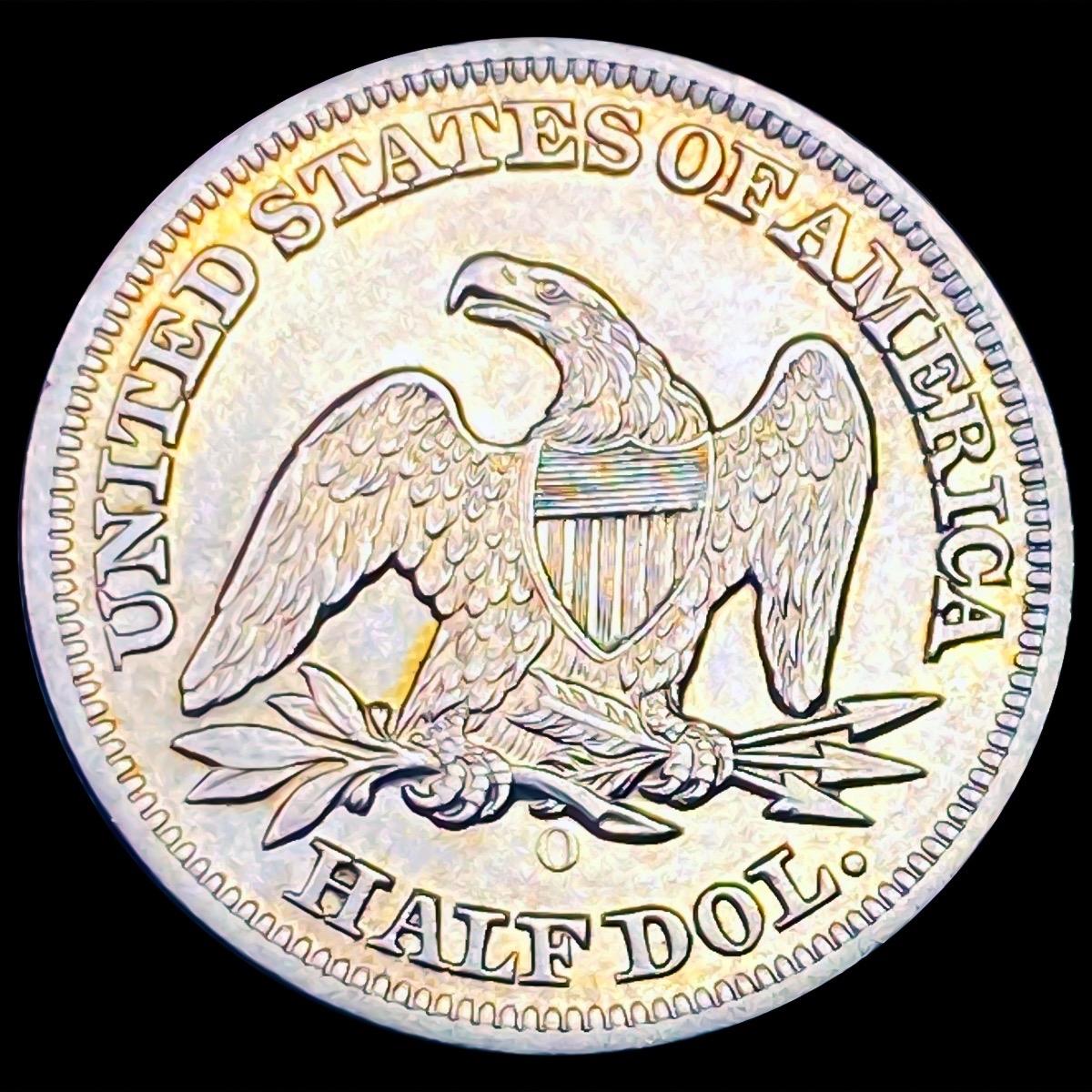 1851-O Seated Half Dollar CHOICE BU