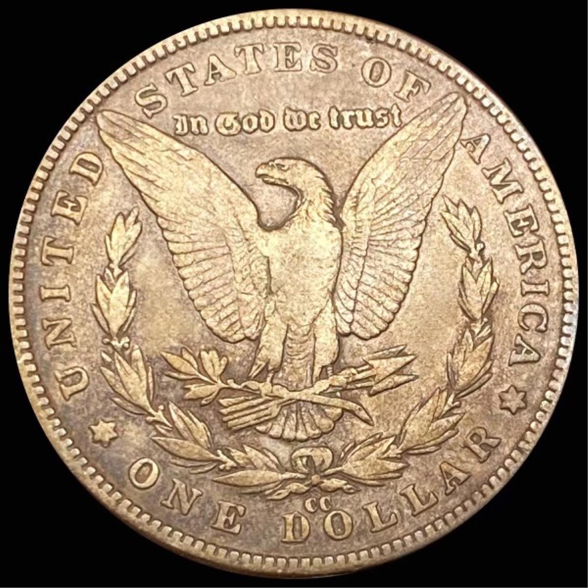 1889-CC KING CC Morgan Silver Dollar LIGHT CIRC