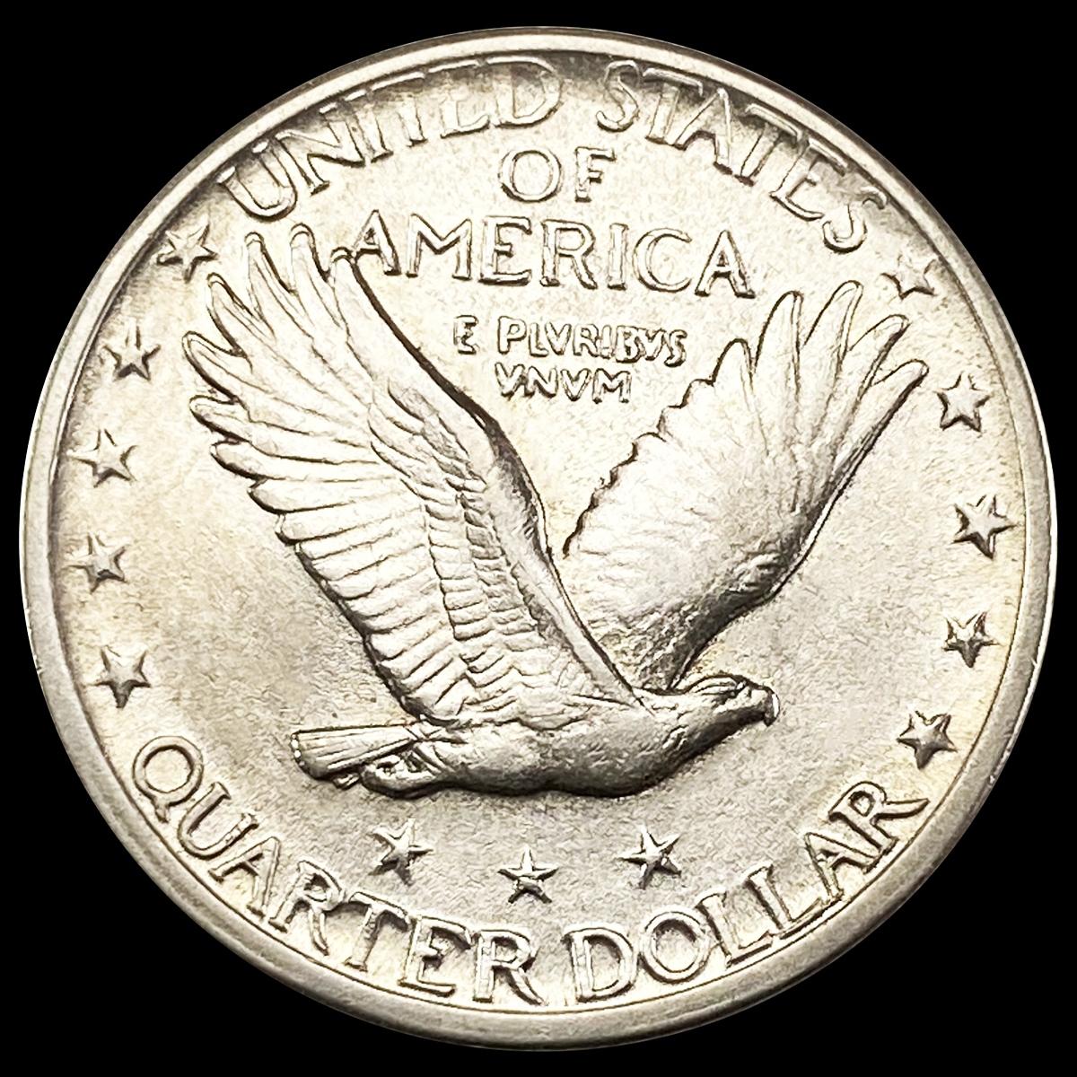 1929-D Standing Liberty Quarter NEARLY