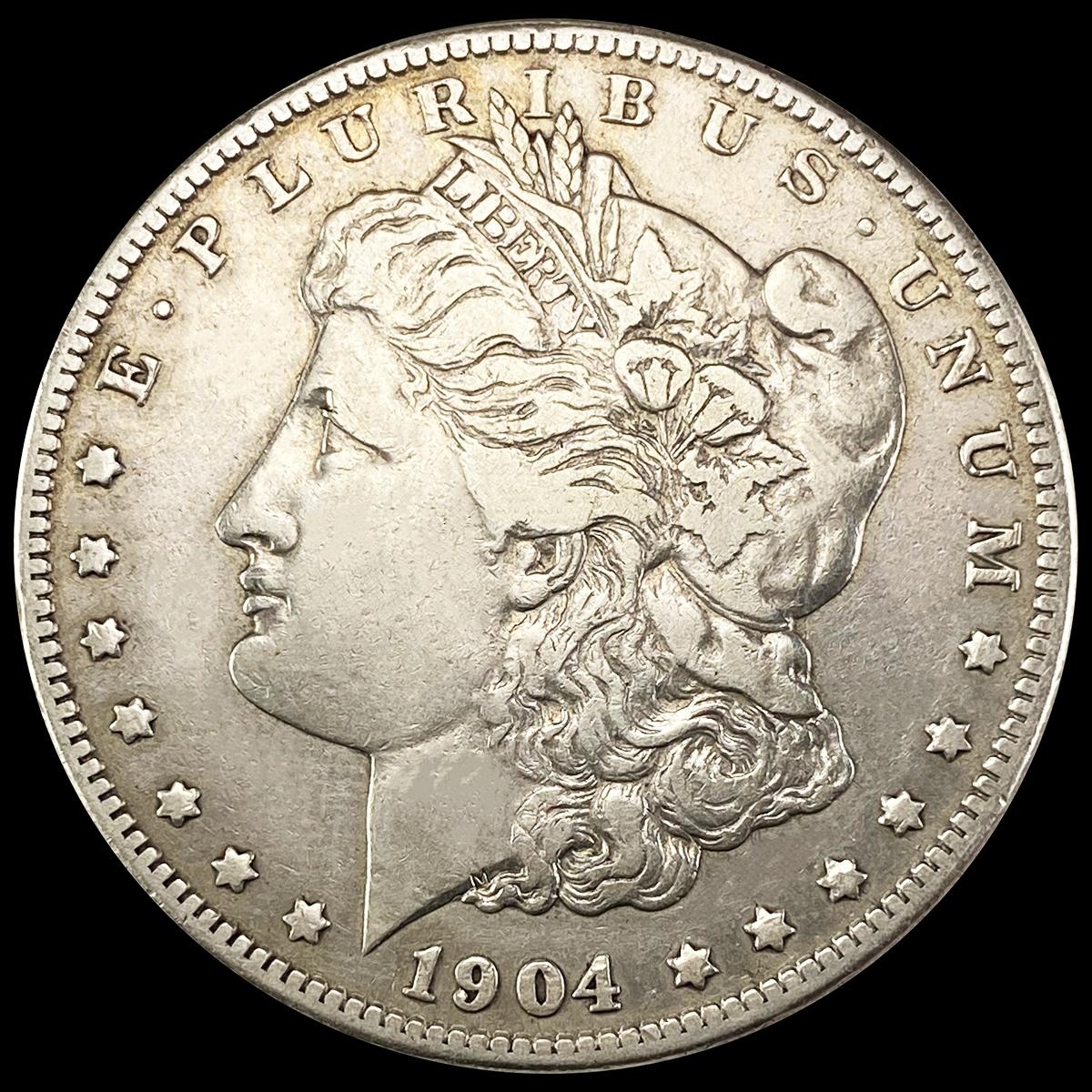 1904-S Morgan Silver Dollar NEARLY UNCIRCULATED