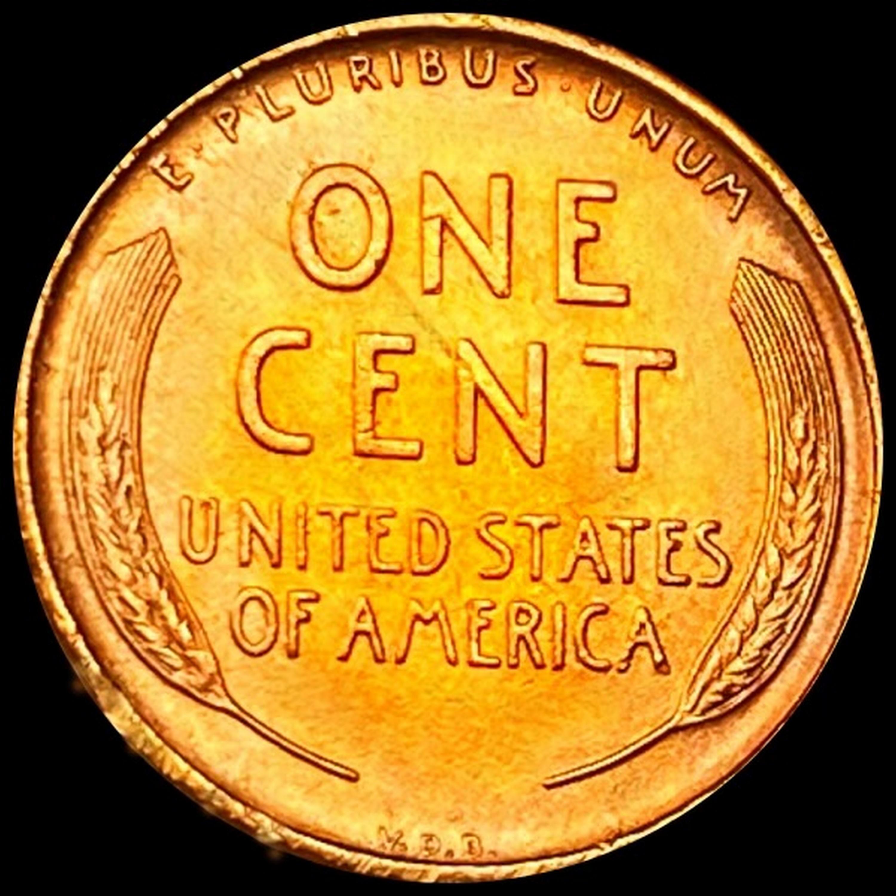 1909-S V.D.B. Lincoln Wheat Cent CHOICE BU RD