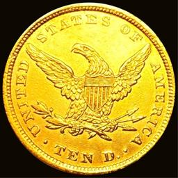 1839 $10 Gold Eagle UNCIRCULATED +