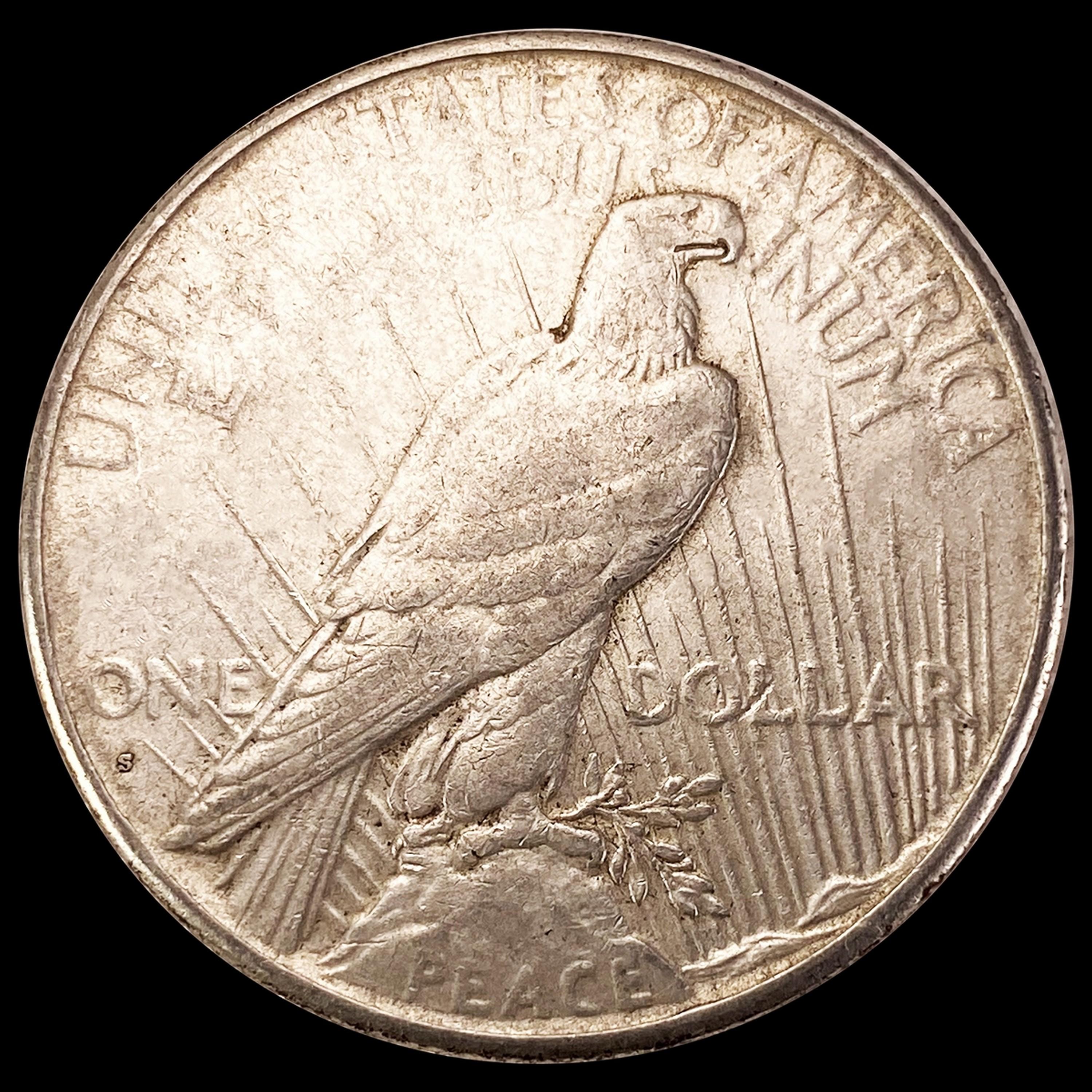 1927-S Silver Peace Dollar CLOSELY UNCIRCULATED