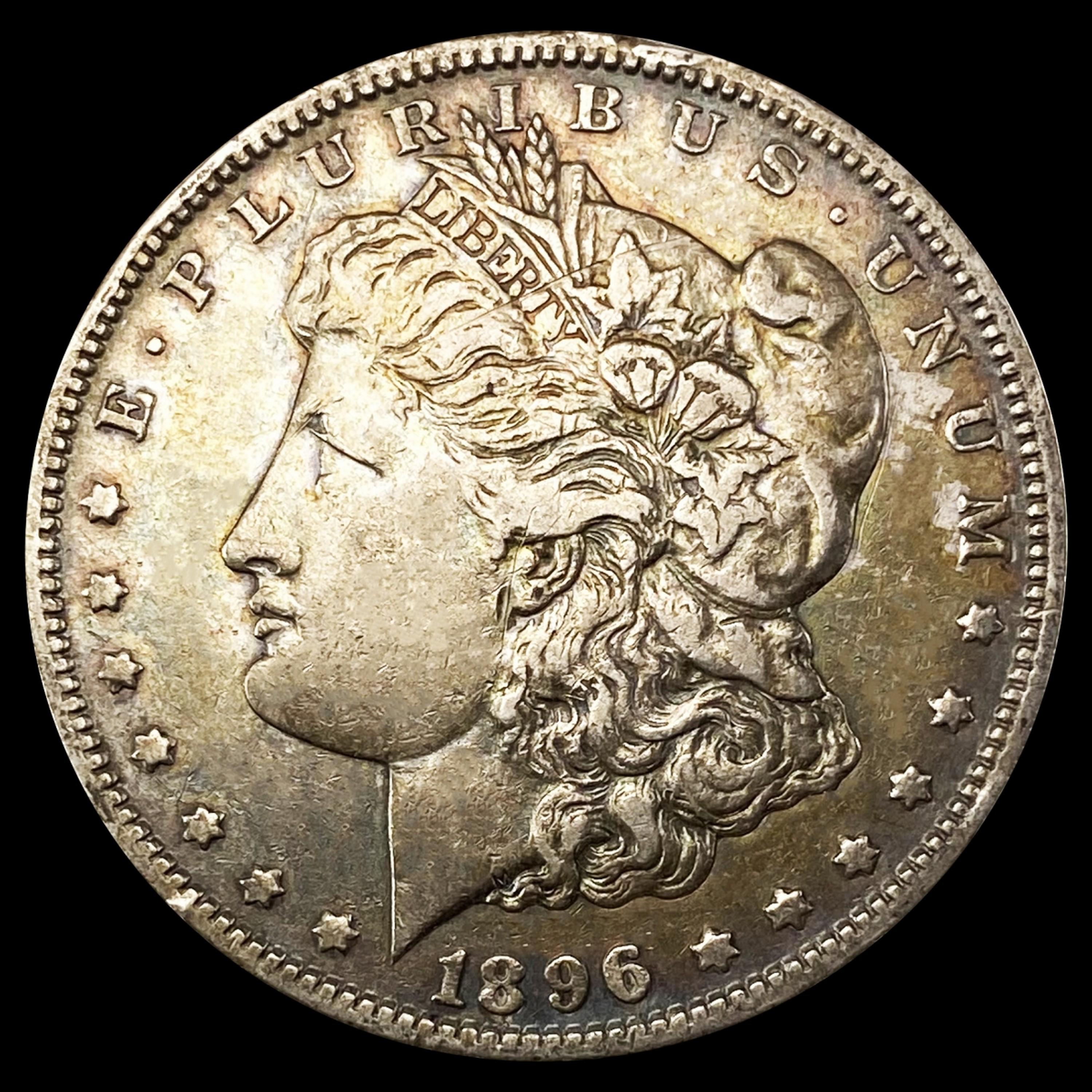 1896-S Morgan Silver Dollar NEARLY UNCIRCULATED