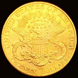 1891-CC $20 Gold Double Eagle CHOICE BU