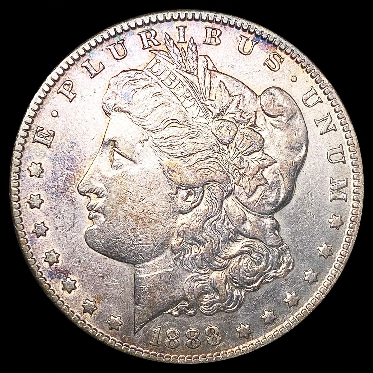 1888-S Morgan Silver Dollar NEARLY UNCIRCULATED