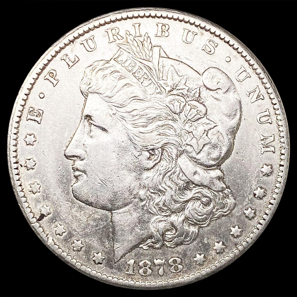 1878-CC Morgan Silver Dollar LIGHTLY CIRCULATED