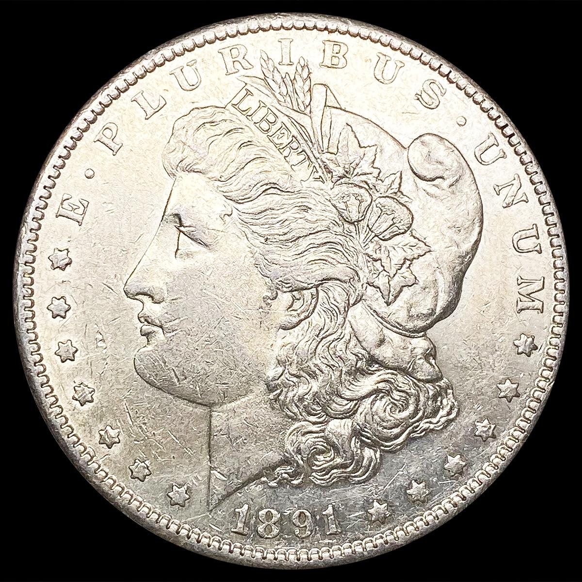 1891-S Morgan Silver Dollar UNCIRCULATED