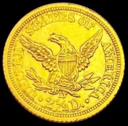 1841-D $2.5 Gold Quarter Eagle CHOICE AU