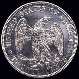 1876 Seated Liberty Twenty Cents CHOICE PROOF