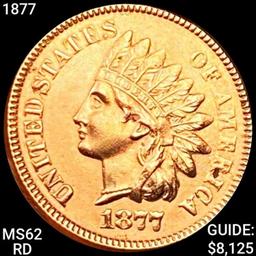 1877 Indian Head Cent UNCIRCULATED RD