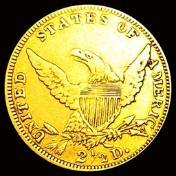 1839-C $2.50 Gold Quarter Eagle CHOICE AU