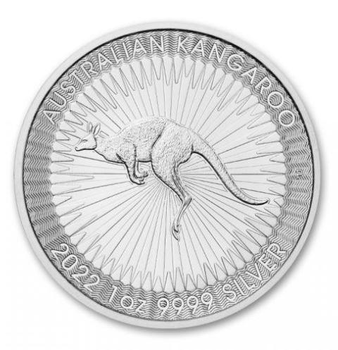 2022 100 Australian 1 oz Silver Kangaroos