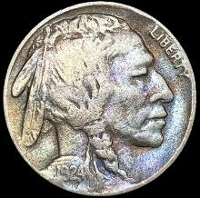 1924-S Buffalo Nickel ABOUT UNCIRCULATED