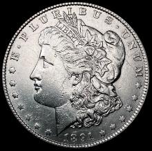 1891-O Morgan Silver Dollar CHOICE AU