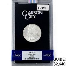 1881-CC Morgan Silver Dollar NGC MS65 GSA