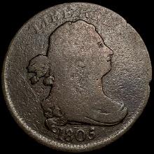 1805 Draped Bust Half Cent NICELY CIRCULATED
