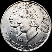 1937 Arkansas Half Dollar CHOICE BU