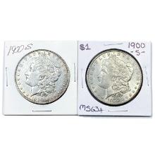 1900-S (Set 2) Morgan Silver Dollar