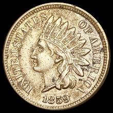 1859 Indian Head Cent NEARLY UNCIRCULATED