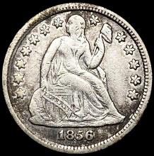 1856 Seated Liberty Dime ABOUT UNCIRCULATED