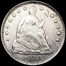 1858 Seated Liberty Half Dime UNCIRCULATED