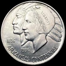 1938 Arkansas Half Dollar CHOICE BU