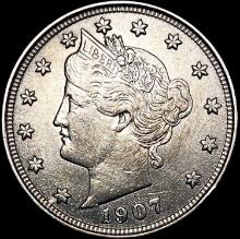 1907 Liberty Victory Nickel CLOSELY UNCIRCULATED