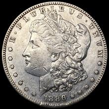 1886-S Morgan Silver Dollar NEARLY UNCIRCULATED