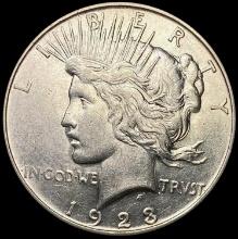 1923-D Silver Peace Dollar CHOICE BU