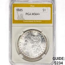 1885 Morgan Silver Dollar PGA MS64+