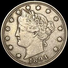 1894 Liberty Victory Nickel CLOSELY UNCIRCULATED