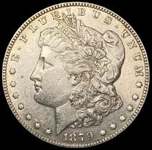 1879-S 7TF Rev 78 Morgan Silver Dollar CHOICE AU