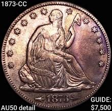 1873-CC Seated Liberty Half Dollar