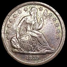 1839 Seated Liberty Dime UNCIRCULATED
