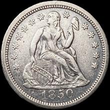 1850 Seated Liberty Dime CLOSELY UNCIRCULATED
